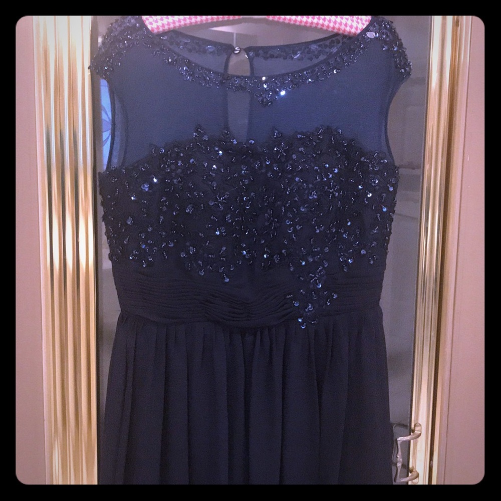 Night Navy Blue dress